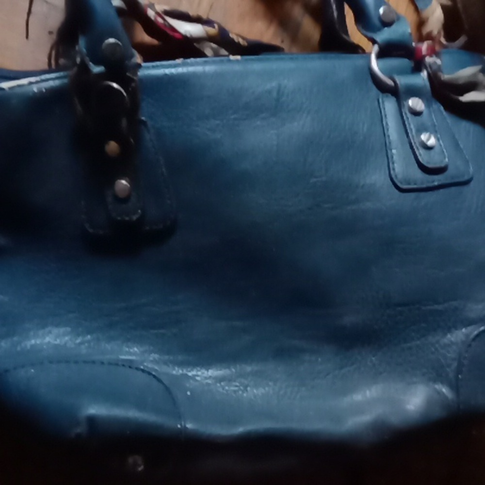 Blue bag medium size no brand